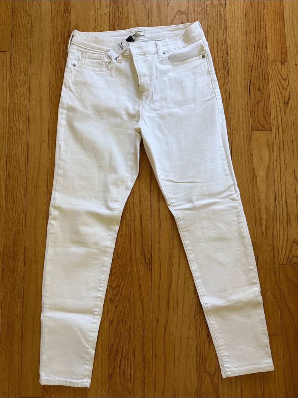 Banana Republic White Skinny Jeans